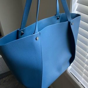 Neiman Marcus Faux leather tote